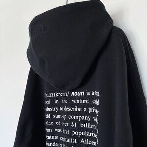 VETEMENTS - IPO Trade Unicorn Definition Venture Capitalist Hoodie FW22